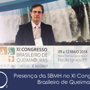 SBMH no XI congresso brasileiro de queimaduras