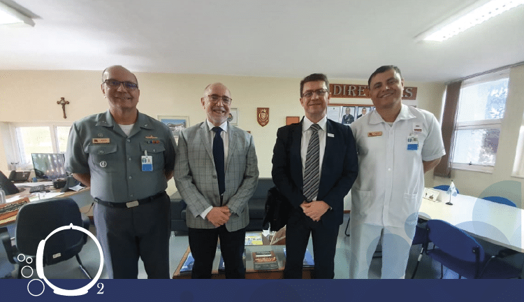 SBMH faz visita ao Hospital das Forças Armadas<